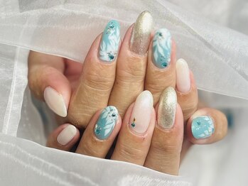 ラーシューシュ(la-chou-chou)/華やかネイルコース　¥7500