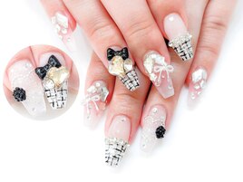 長さだしジェルフリー☆ツイード