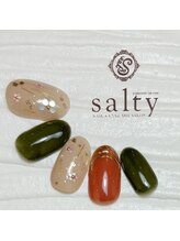 ネイルアンドアイラッシュサロン ソルティ 寺田町(salty)/１月２月選べるデザインコース