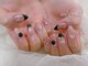 アネラネイル(anela nail)の写真/【写真：デザインフリー】豊富なカラー、パーツをご用意◎お手元から上品を演出いたします♪