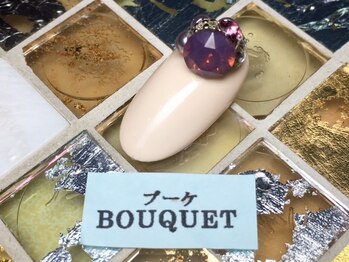 ネイルサロン エルオーケー(L.O.K)/【3D NAIL ART】BOUQUET ¥1300