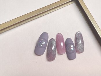 ベアトリーチェ 新宿西口(Beatrice)/ぷっくりキラキラネイル¥8800