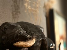 アイラッシュ ハチ(EYELASH 8)/店内の熊