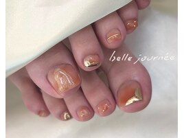 秋フットネイル:mikako