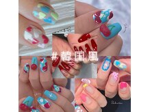 ネイルズサンカケルキュー(NAILS 3×9)の雰囲気（ポップでかわいい韓国デザイン♪）