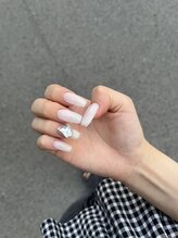 ファンネイル 心斎橋店(Fun nail)/ワンカラー　¥4000 追加パーツ別