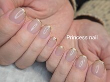 プリンセスネイル(Princess nail)/先端ミラーライン9,300