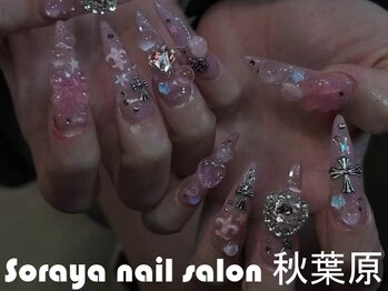 ソラヤ(Soraya)/秋葉原/推し活ネイル/3Dアート