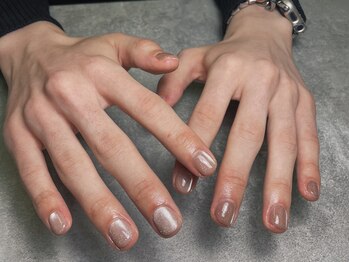 オムネイル 渋谷(HOMME NAIL)/マグネットネイル ¥7.100