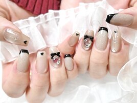 magnet × french nail