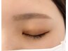 美眉アイブロウスタイリング+眉カラー￥7,000　（D）