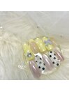 春夏◎定額ワンホンドットネイル