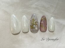 ジェルネフェル(LaDjernefer)/初夏☆金魚ネイル