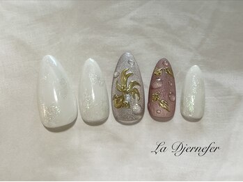 ジェルネフェル(LaDjernefer)/初夏☆金魚ネイル