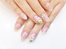 ネイルコレクション ピンク(Nail Collection Pink)/ジェル放題★３Ｄフラワー