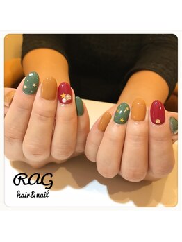 ラグ(RAG)/カジュアル秋ネイル