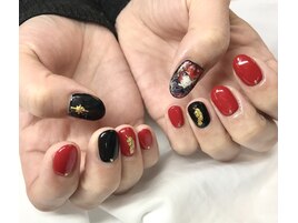 キャラクター痛ネイル