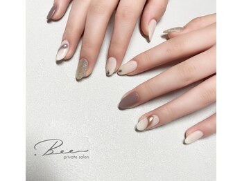 ミラーニュアンスネイル