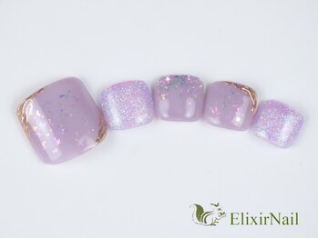 エリクサーネイル 神田(Elixir Nail)/フット やり放題 / クーポン使用