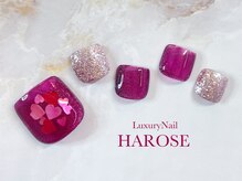 ラグジュアリーネイル ハローズ(HAROSE)/フットジェルアートコース