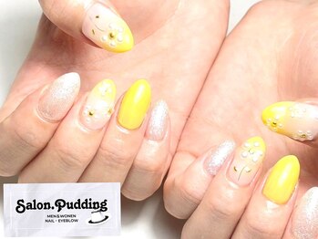 サロンドットプディング(Salon.Pudding)の写真/【追加料金無し！パ-ツ・ア-ト込 定額A¥3900/B¥5200】季節でかわる30種のサンプルから選択♪カラー変更OK◎