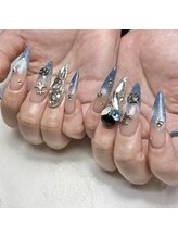 レイネイル 岐阜茜部店(RAY NAIL)/マグネットスカルプ×飯田