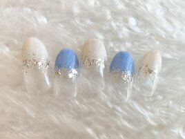 シンプルアート　バイカラー