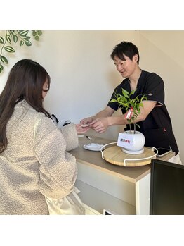 なぎのき鍼灸治療院/お見送り！