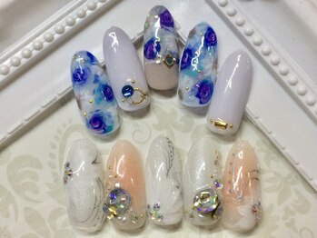 ティーエヌ 本厚木店/春ネイル☆8000円【8800円税込】