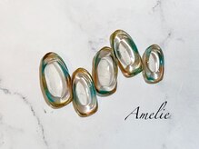 アメリ(Amelie)/ぷっくり/タイダイ/クリア