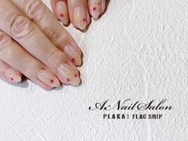 21/3/15　小ぶりフラワーネイル