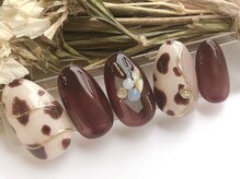 ネイルサロンアンドスクール ラフィーネ 池袋店/アニマルネイル◆￥7990