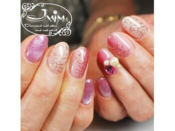 ジュジュ(Juju)/縦グラデ＆メタルラインレース