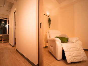 森のヘッドスパ/プライバシーを意識した各お部屋