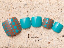 アイネイルズ 町田店(I nails)/個性派ドットフットネイル8480円