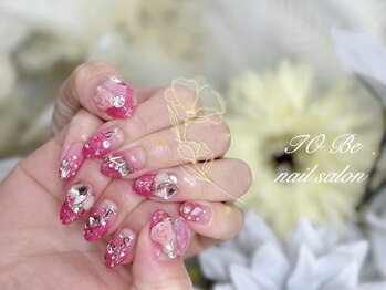 ネイルサロン トゥービー 御徒町上野(To Be)/ピンクネイル