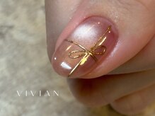 ヴィヴィアン ネイル(Vivian nail)/リボン　マグネット
