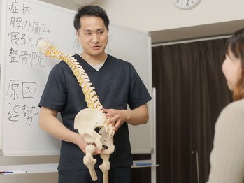 整体院 健勝(けんしょう)/原因を理解していただく