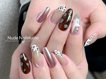 ヌード ネイルスタジオ 船橋店(Nude Nailstudio)/パラジェル/長さだし/オフのみ
