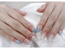 春の桜ネイル