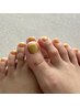 【フットネイル】ワンカラ―¥7,500→¥7,000