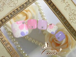 フットネイル★フラワーネイル