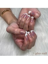 プラスネイル 渋谷(+plus nail)/フレンチネイル[渋谷/ネイル]