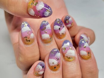ネイルフロンティア 吉祥寺(NAIL FRONTIER)/ハロウィンクラウド11980円~