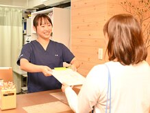 フィット鍼灸整骨院 国立院/カウンセリングシートのお渡し