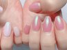 【Hand】ミラーネイル（クリアベース）　
