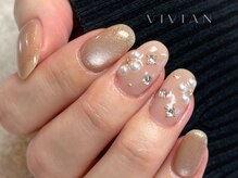 ヴィヴィアン ネイル(Vivian nail)/マグネット　ストーン