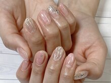 ひまりネイル(ひまりnail)/ミラーニュアンス