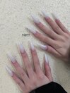 ロングネイル×スカルプ