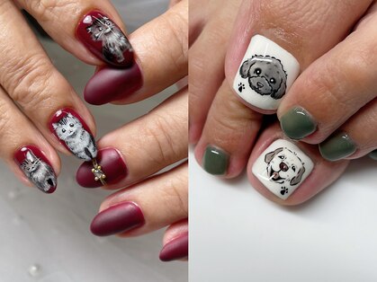 アートネイルの写真